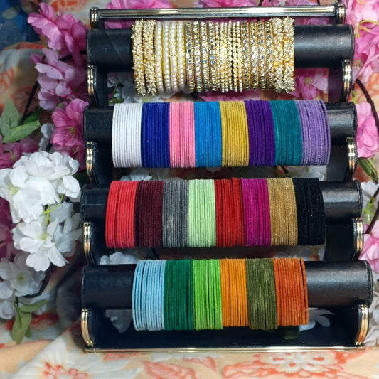 Velvet 22 Dozen-Garja, Pearl, Pradip Kundan & Big Puti Set